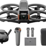 DJI Avata 2 Fly More Combo (1 Battery), FPV Drones with Camera for Adults 4K, Immersive Experience, Built-in Propeller Guard, Easy Flip/Roll, FAA Remote ID Compliant, POV Content Drone, Black