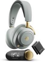 SteelSeries Arctis Nova Elite - Hi-Res Wireless Gaming Headset — 96kHz/24bit — Carbon Fiber Speakers — ANC — AI Noise Rejection — App — 2.4GHz + BT — Multi-Source Mix — OmniPlay PC+PlayStation+Xbox