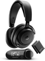 SteelSeries Arctis Nova Elite - Hi-Res Wireless Gaming Headset — 96kHz/24bit — Carbon Fiber Speakers — ANC — AI Noise Rejection — App — 2.4GHz + BT — Multi-Source Mix — OmniPlay PC+PlayStation+Xbox - 图片 3