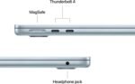 Apple 2025 MacBook Air 13-inch Laptop with M4 chip: Built for Apple Intelligence, 13.6-inch Liquid Retina Display, 16GB Unified Memory, 256GB SSD Storage, 12MP Center Stage Camera, Touch ID; Sky Blue - 图片 5