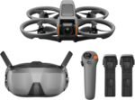 DJI Avata 2 Fly More Combo (1 Battery), FPV Drones with Camera for Adults 4K, Immersive Experience, Built-in Propeller Guard, Easy Flip/Roll, FAA Remote ID Compliant, POV Content Drone, Black - 图片 5
