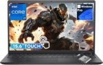 Dell 15.6" FHD Touchscreen Laptop for Business Gaming, 10 Cores Intel Core i7-1355U(Up to 5GHz, Beat AMD Ryzen AI 5 340), 32GB RAM 1TB SSD, WiFi6 Win 11 Pro w/GM Accessorry