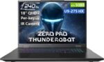 Thunderobot Zero 18 Pro 5080 – 18" QHD+ 240Hz Gaming Laptop | Ultra 9 275HX | RTX 5080 | 64GB DDR5 | 2TB SSD | Per-Key RGB | Wi-Fi 6E | Win 11 - 图片 3