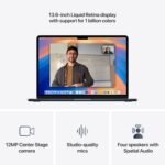 Apple 2025 MacBook Air 13-inch Laptop with M4 chip: Built for Apple Intelligence, 13.6-inch Liquid Retina Display, 16GB Unified Memory, 256GB SSD Storage, 12MP Center Stage Camera, Touch ID; Sky Blue - 图片 8