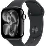Apple Watch Series 11 [GPS 42mm] Smartwatch with Space Gray Aluminum Case with Black Sport Band - S/M. Sleep Score, Fitness Tracker, Health Monitoring, Always-On Display, Water Resistant